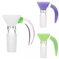 Funnel Color Small Horn Bowl 14mm - Assorted Colors
