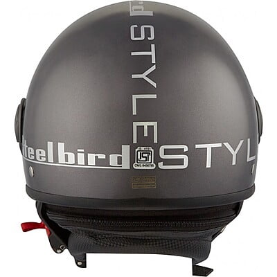 STEELBIRD SB-27 STYLE MAT BLACK C/V (L)