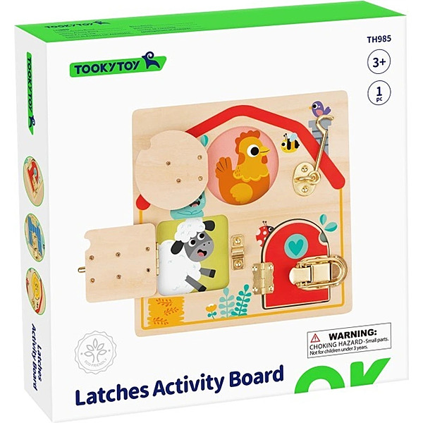 Latches Activity Board