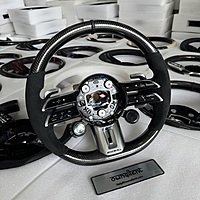 AMG PERFORMANCE CARBON FIBER STEERING WHEEL WITH AMG U88 For Mercedes Benz G Class