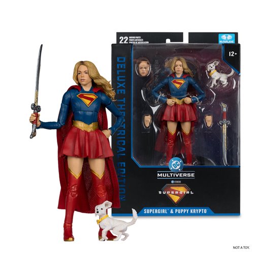 Supergirl & Puppy Krypto Theatrical Deluxe