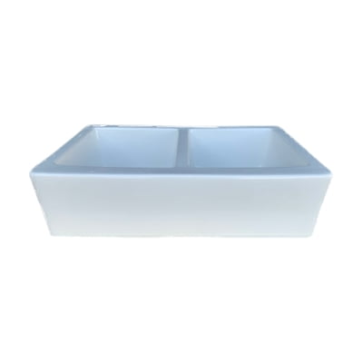 Double Equal Bowl - White Apron #03 Double Equal Bowl - White Apron #03