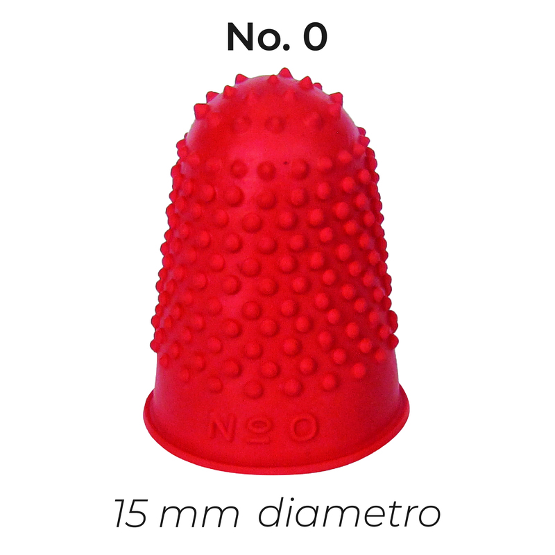 Dedal Siliconado Set por 3 Unidades (#0-1-2) Dedal Siliconado Set por 3 Unidades (#0-1-2)