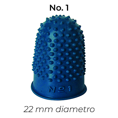 Dedal Siliconado Set por 3 Unidades (#0-1-2) Dedal Siliconado Set por 3 Unidades (#0-1-2)