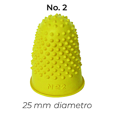 Dedal Siliconado Set por 3 Unidades (#0-1-2) Dedal Siliconado Set por 3 Unidades (#0-1-2)