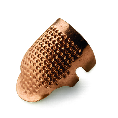 Dedal Metálico Color Oro Rosa paquete por 12 Unidades Dedal Metálico Color Oro Rosa paquete por 12 Unidades