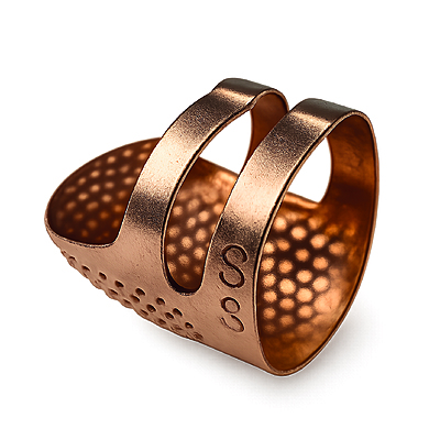 Dedal Metálico Color Oro Rosa paquete por 12 Unidades Dedal Metálico Color Oro Rosa paquete por 12 Unidades