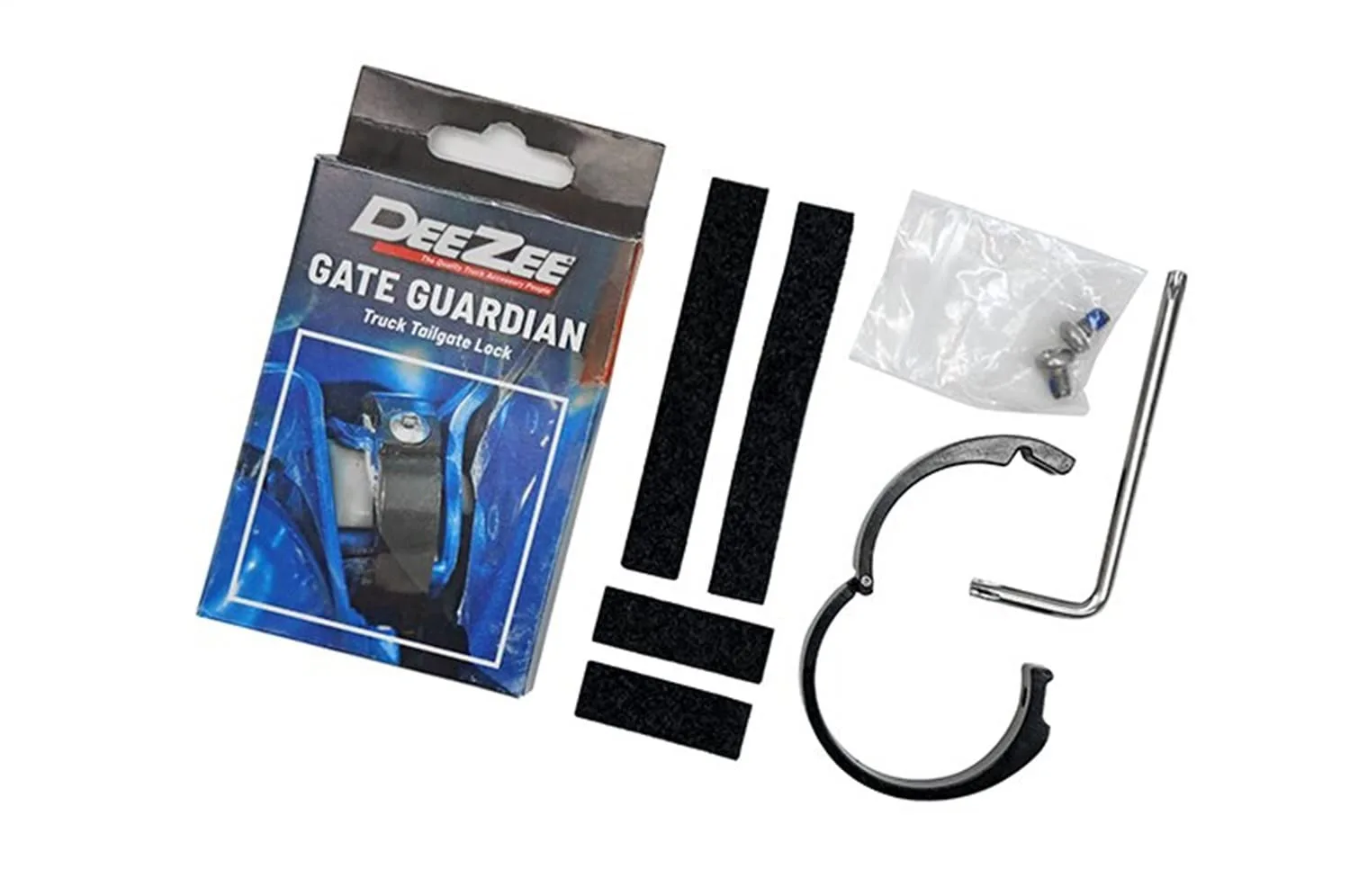 Dee Zee DZ97970 Gate Guardian Truck Tailgate Lock - Black