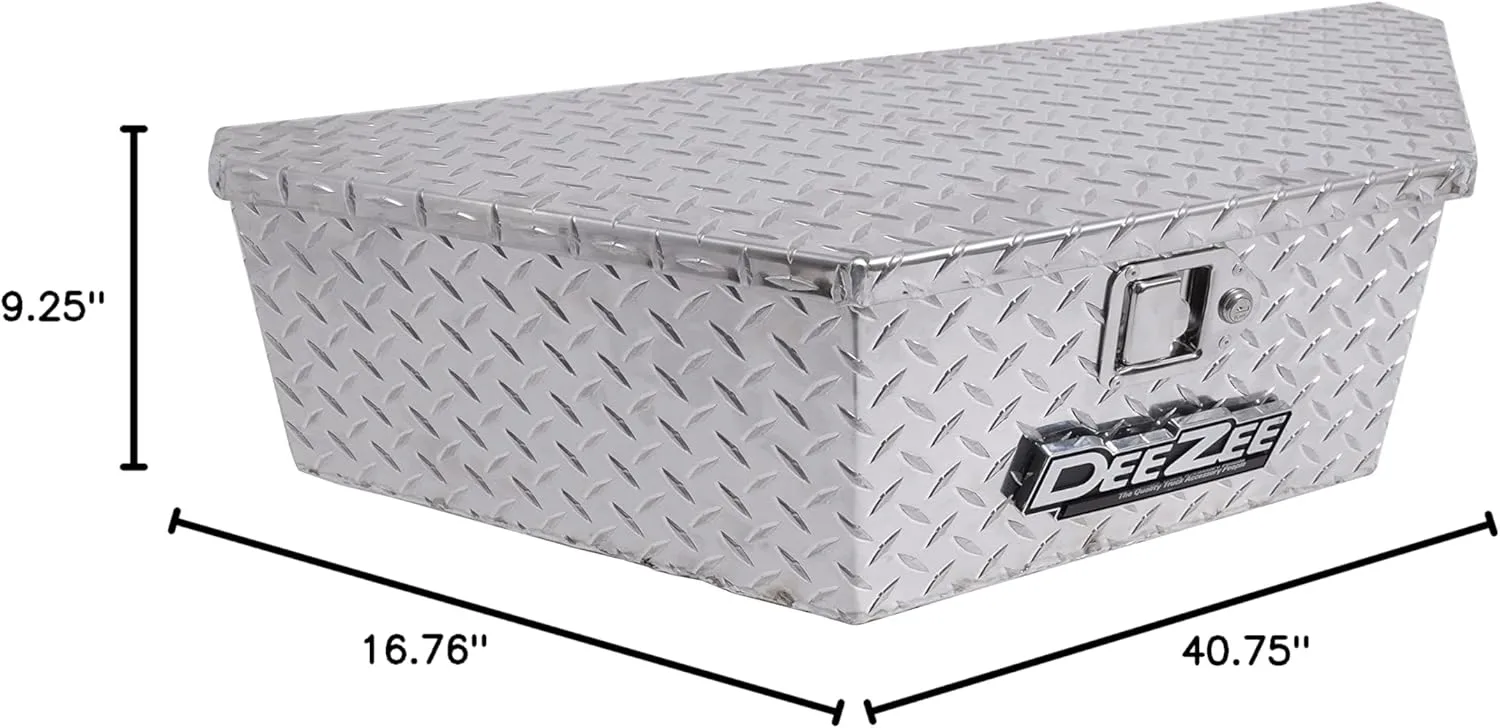 Dee Zee DZ92716 Brite-Tread 45 Degree Triangle Trailer Tool Box