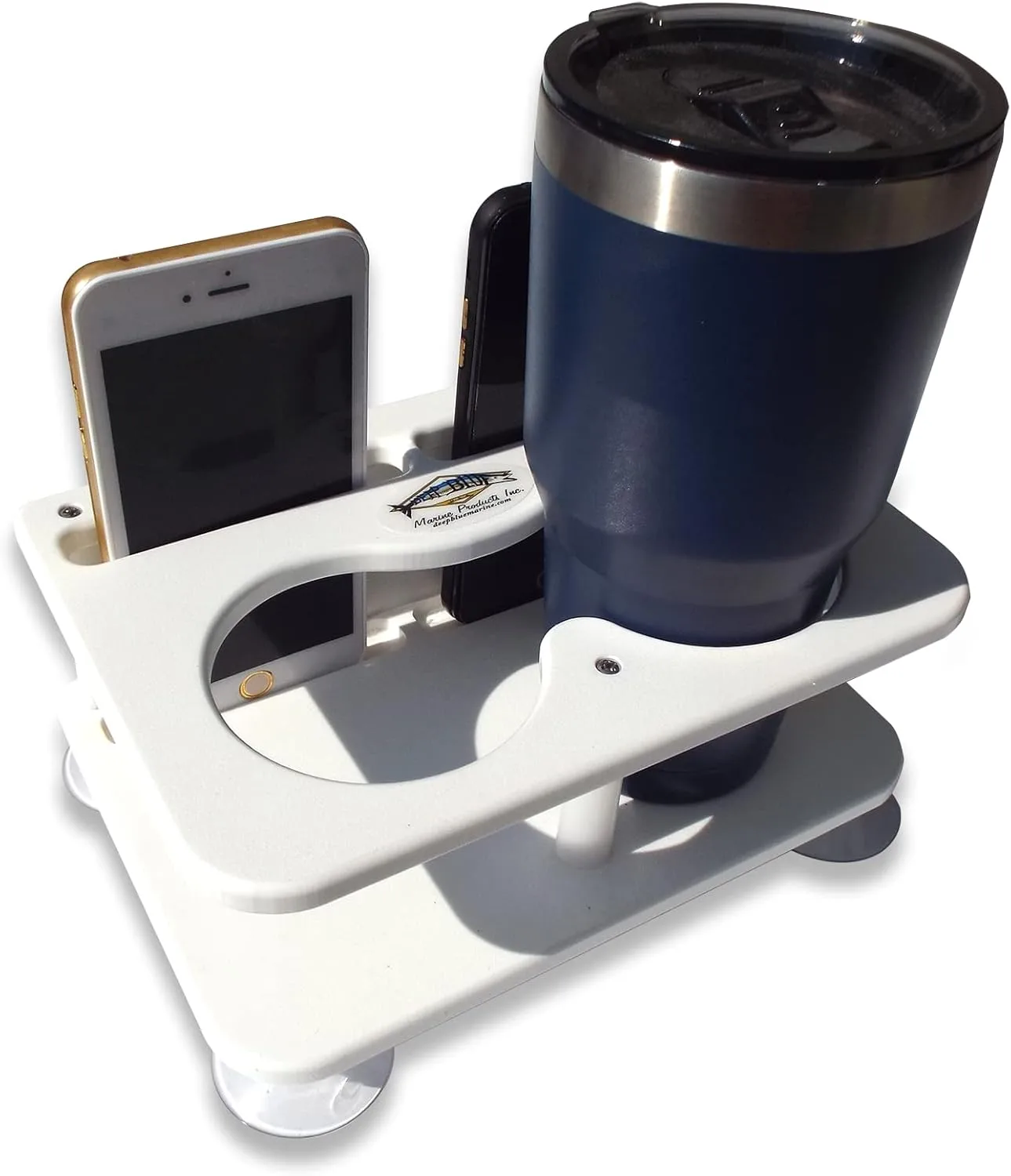 Deep Blue Marine Double Drink & Cell Phone Holder - SMDH-CELL
