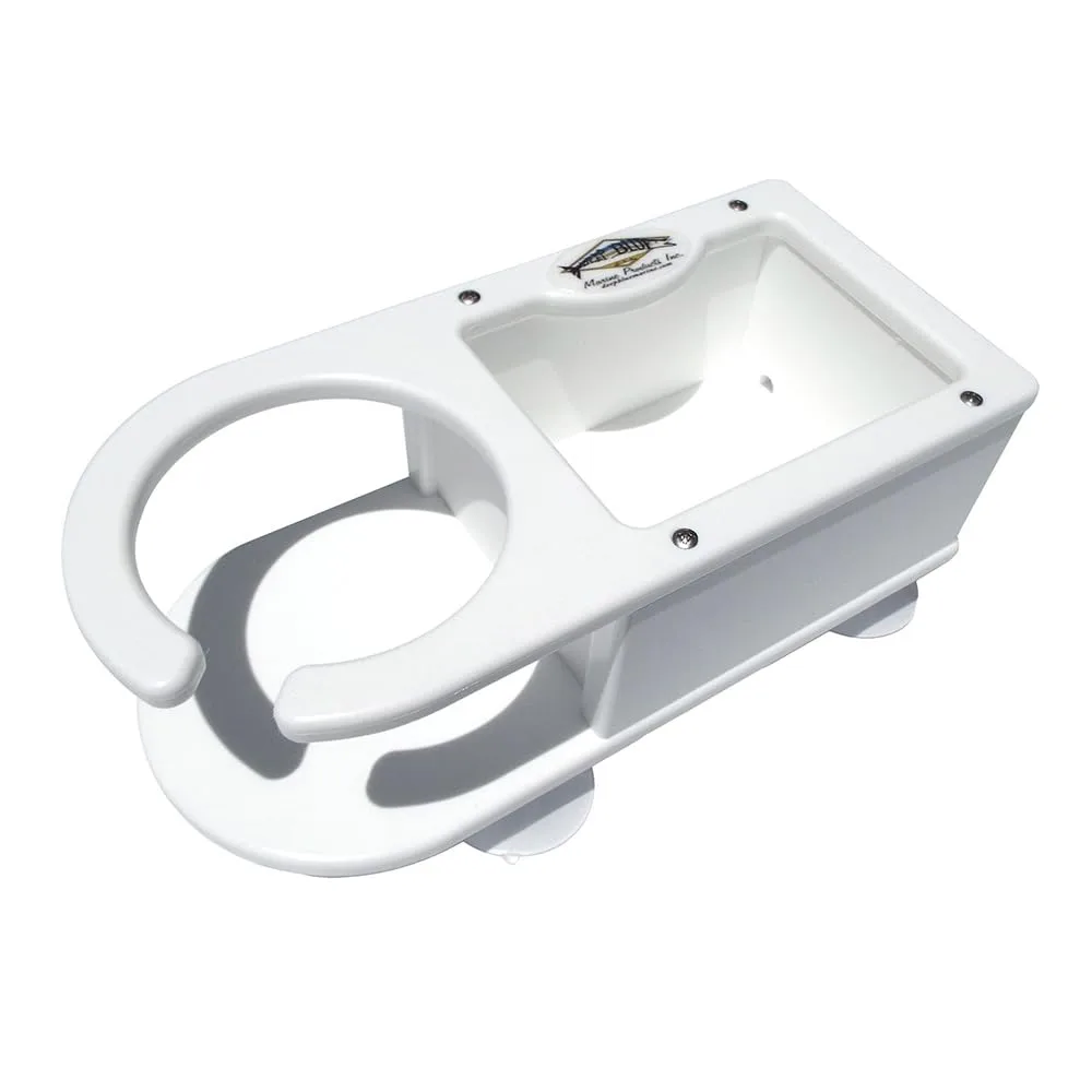 Deep Blue Marine MB-1 1 Drink Holder & Storage w/Suction Cups