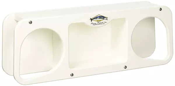 Deep Blue Marine MB-2 Double Cup Holder w/Suction Cups