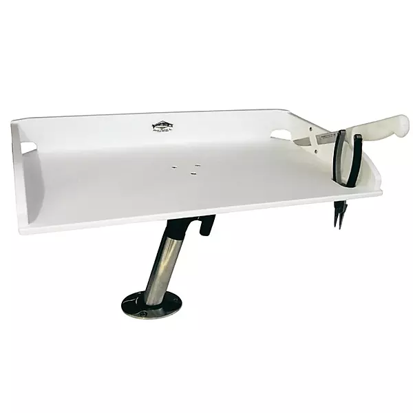 Deep Blue MSK-6 Small Bait Table w/MSR Arm & MS202 Ball Mount 14"x11"