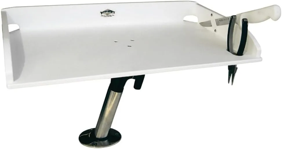 Deep Blue MSK-6 Small Bait Table w/MSR Arm & MS202 Ball Mount 14"x11"