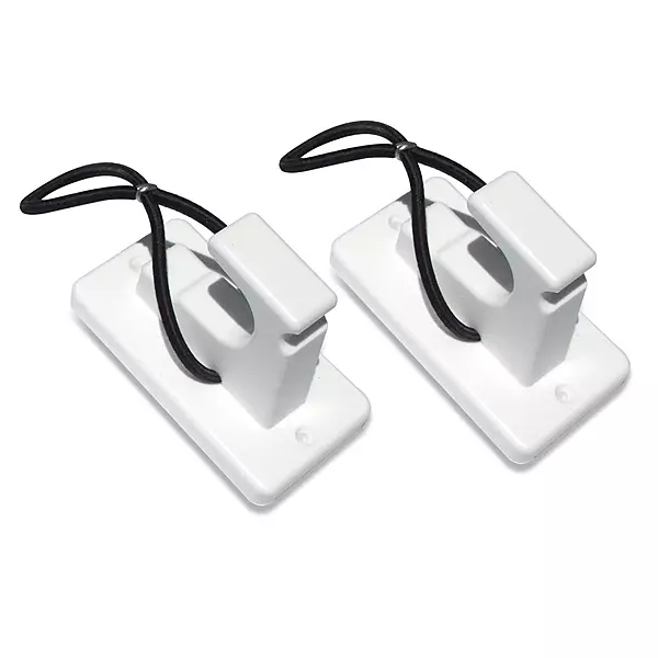 Deep Blue Marine Rod, Gaff, Brush Dock Line Holder - Pair [RGB]