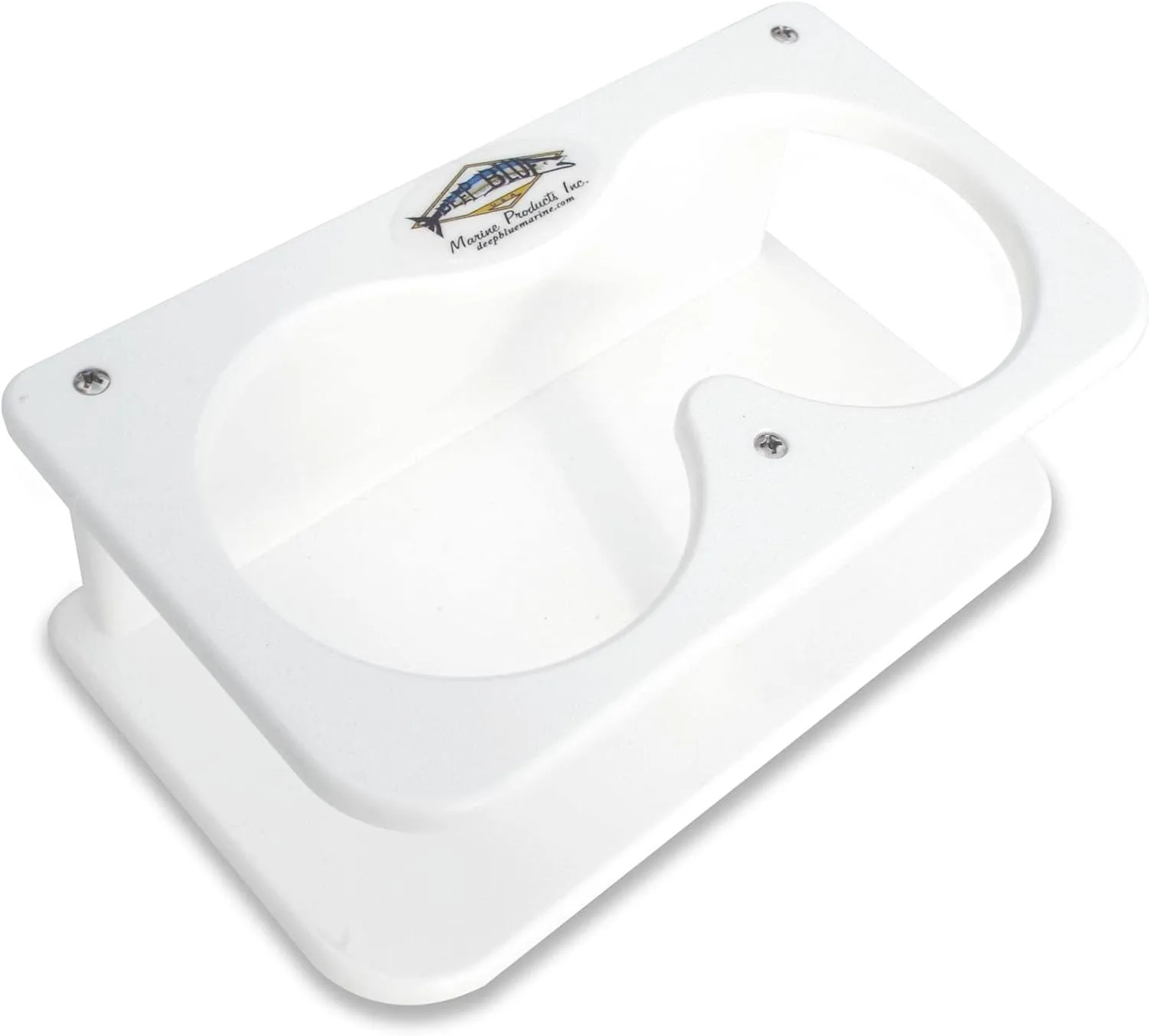 Deep Blue Marine Double Drink Holder w/Suction Cups