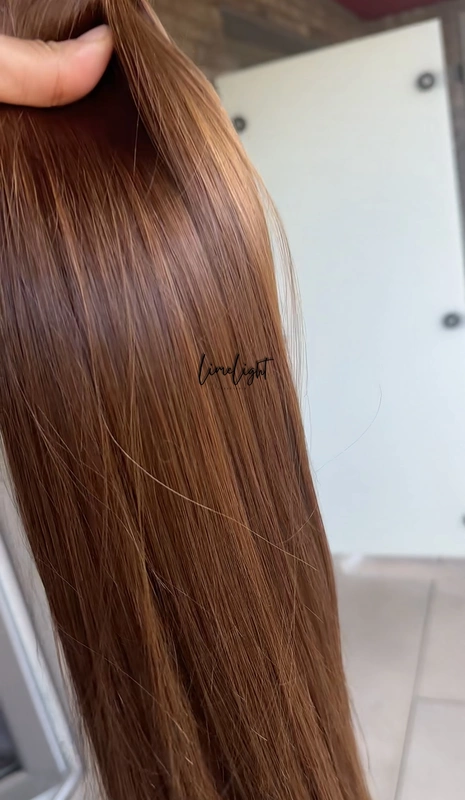 Natural Straight Luxury Virgin SDD Hair - DeepBrown8