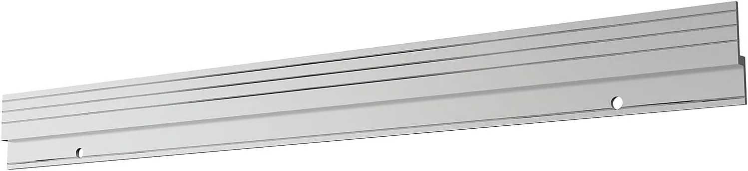 Deflecto Mounting Bar for Storage Box, Organizer Canister - 22 Inch Aluminum - 40 lb Capacity
