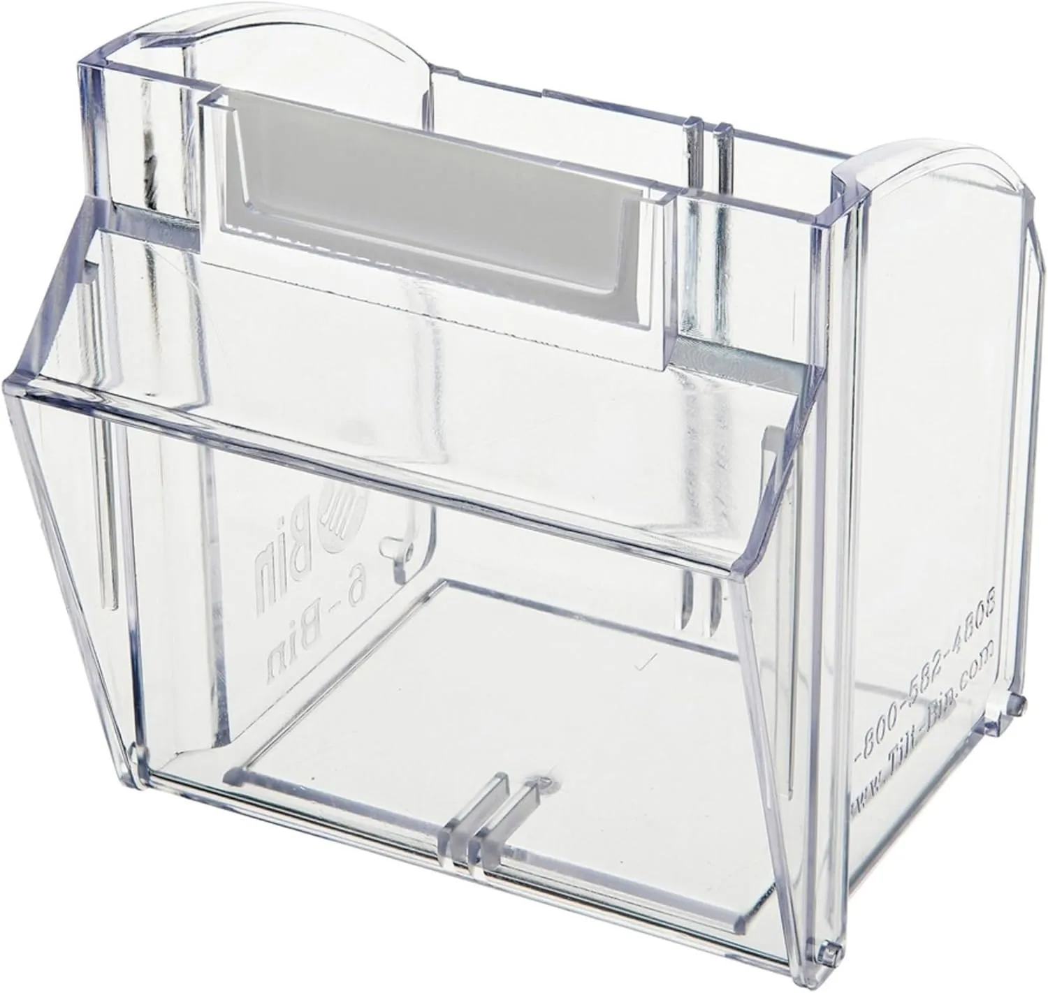 DEFLECTO Interlocking Tilt Bin Storage System