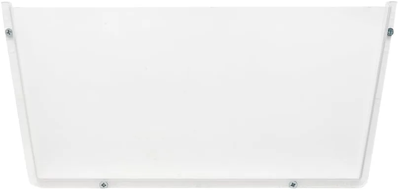 Deflecto Unbreakable DocuPocket Wall File Organizer, Letter Size, Single Pocket