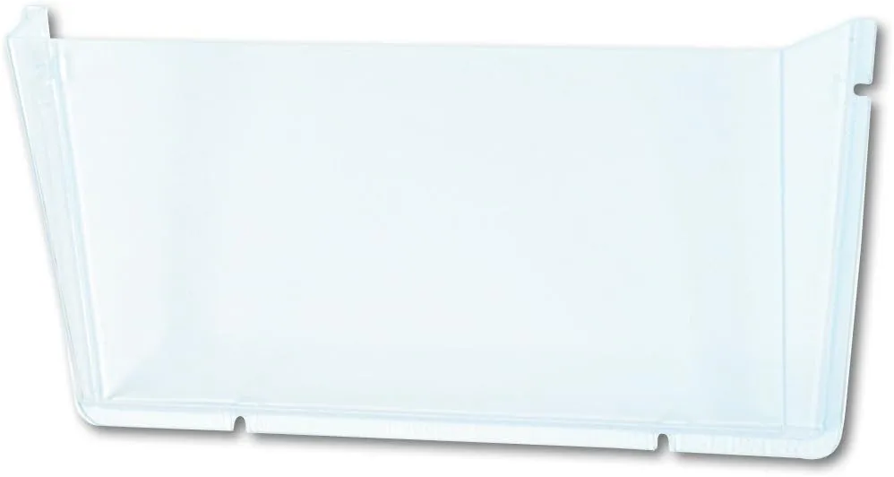 Deflecto Unbreakable DocuPocket Wall File Organizer, Letter Size, Single Pocket