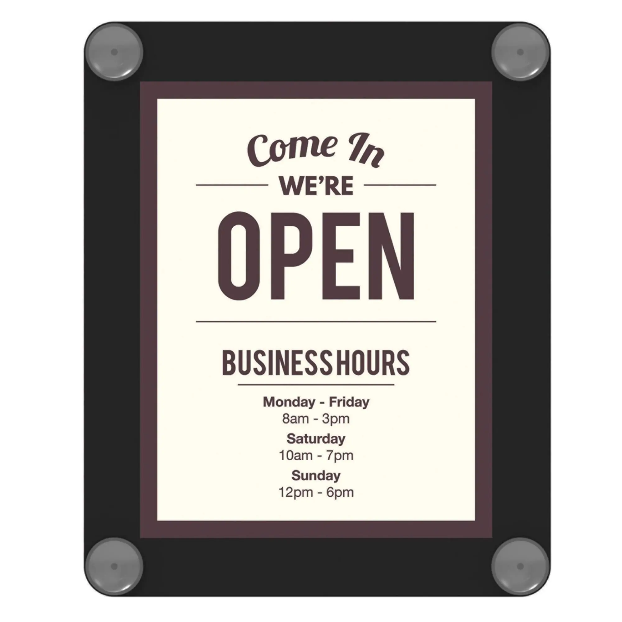 deflecto Superior Image Window Display, 8 1/2 x 11 Insert, Clear (899102)