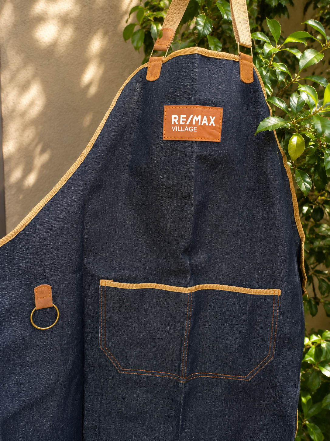 Delantal de jean + Logo