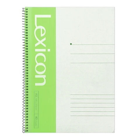 DELI 7681 SPIRALNOTE BOOK LEXICON A5