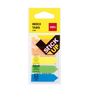 DELI A10602 ARROW INDEX TABS 43X12mm