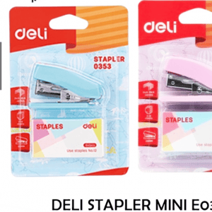 DELI E0353 MINI STAPLER WITH REMOVER