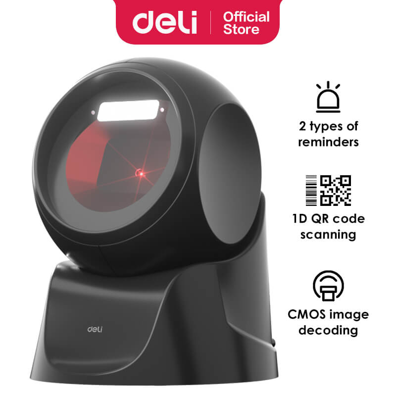DELI ES231 STAND-TYPE BARCODE SCANNER
