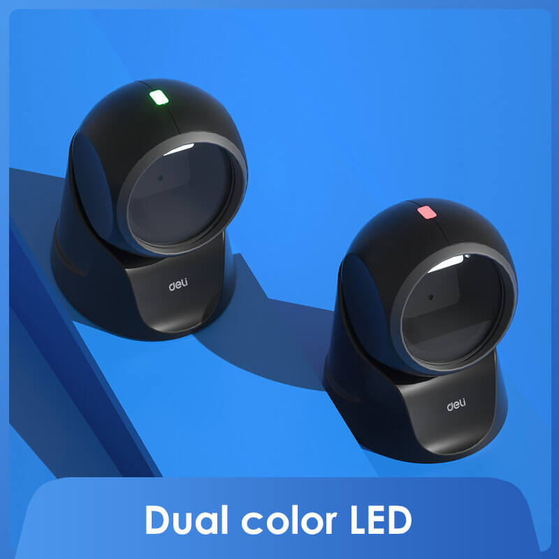 DELI ES231 STAND-TYPE BARCODE SCANNER