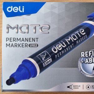 DELI U10230 PERM MATE REFIL MKR BLUE BULL