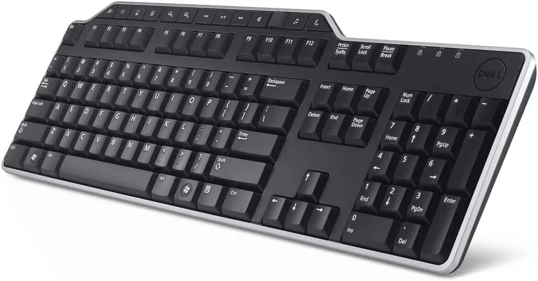 Dell Business Multimedia Keyboard - KB522 - Cable Connectivity - USB Interface - Compatible with Workstation