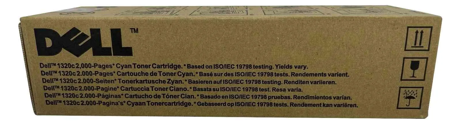 Dell KU051 CT200945 1320 Laser Toner Cartridge (Cyan) in Retail Packaging
