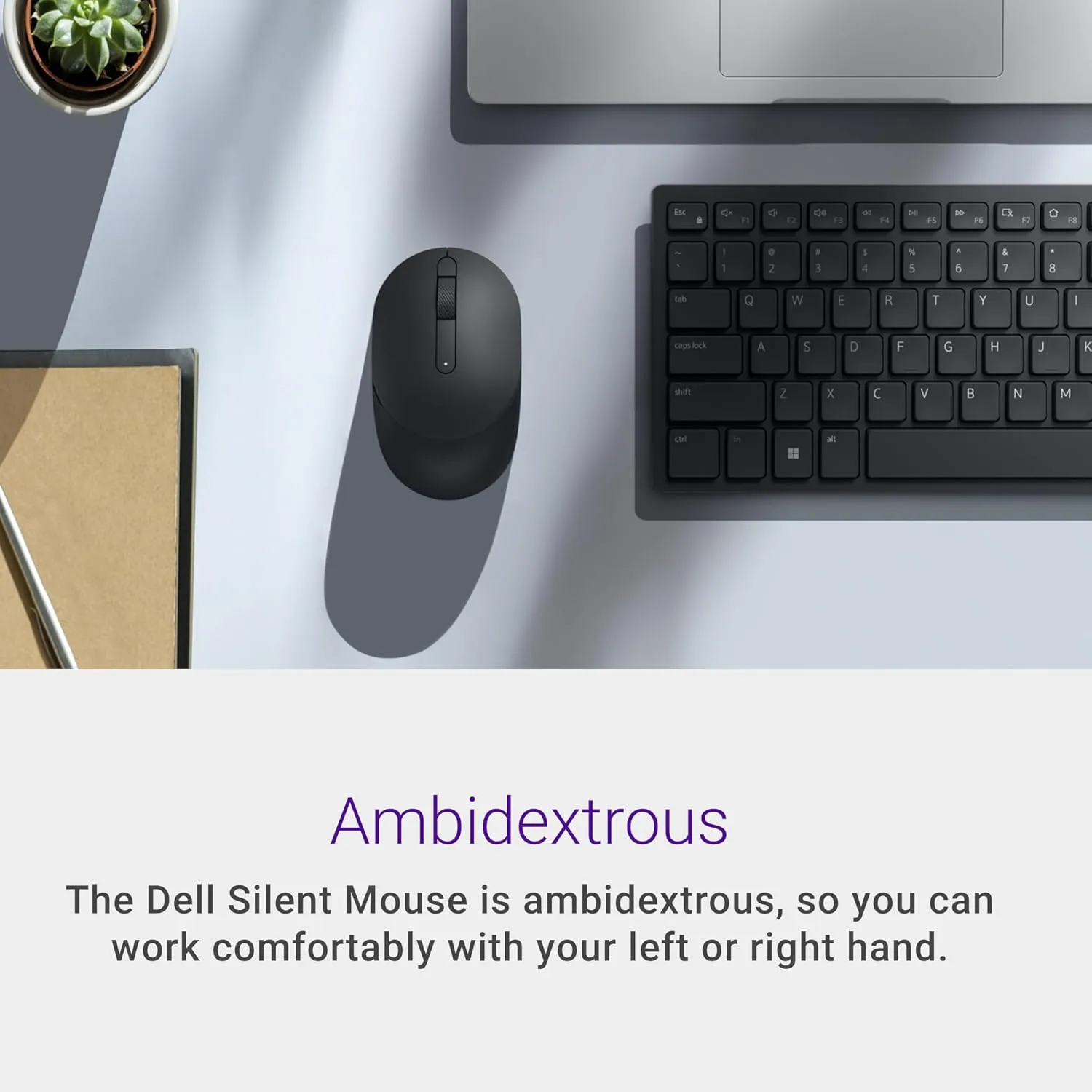 Dell MS355 Silent Mouse — Programmable Wheel, Dual-Mode Wireless, Adjustable DPI