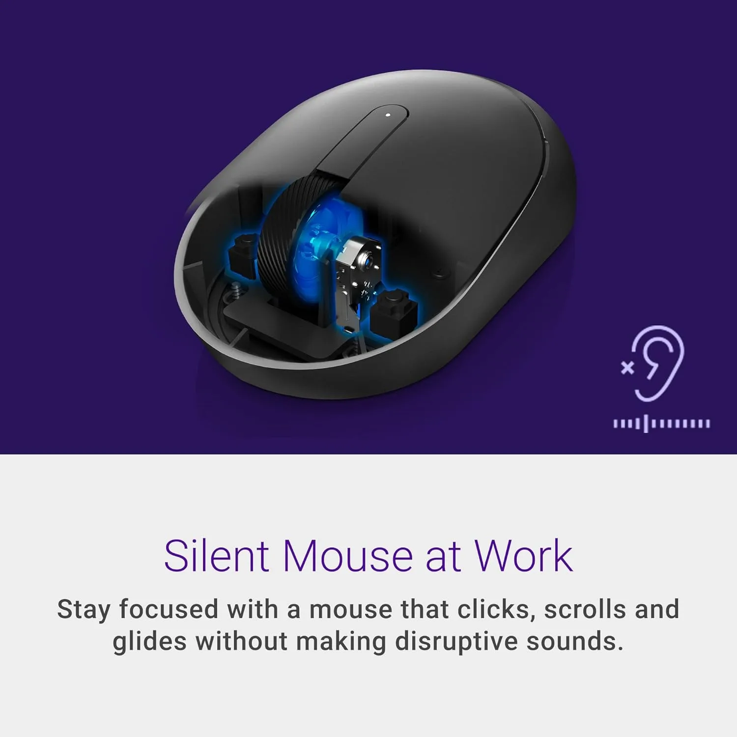 Dell MS355 Silent Mouse — Programmable Wheel, Dual-Mode Wireless, Adjustable DPI