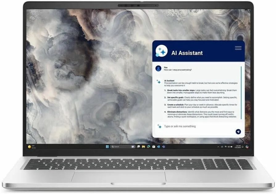 Dell Pro 16 Plus PB16250 16" Copilot+ PC Notebook - Full HD Plus - Intel Core Ultra 5 236V - vPro Technology - 16 GB - 512 GB SSD - Silver