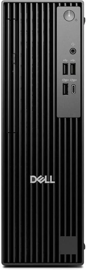 Dell Pro QCS1250 Desktop Computer - Intel Core Ultra 5 235 - vPro Technology - 16 GB - 256 GB SSD - Slim PC - Standard Black