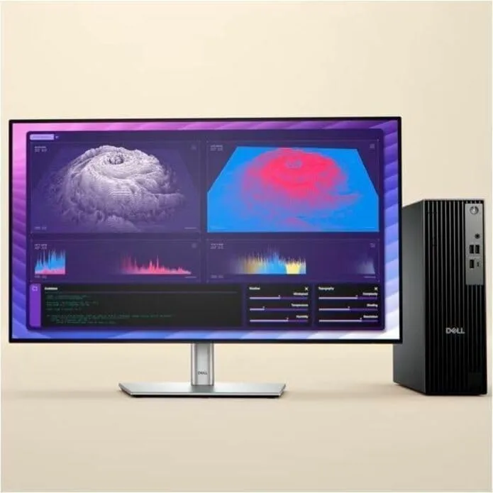 Dell Pro QCS1250 Desktop Computer - Intel Core Ultra 5 235 - vPro Technology - 16 GB - 256 GB SSD - Slim PC - Standard Black