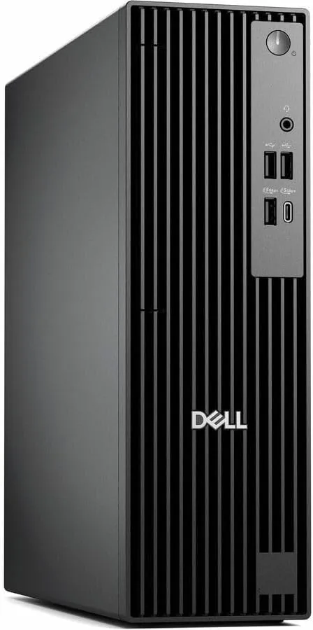 Dell Pro QCS1250 Desktop Computer - Intel Core Ultra 5 235 - vPro Technology - 16 GB - 256 GB SSD - Slim PC - Standard Black