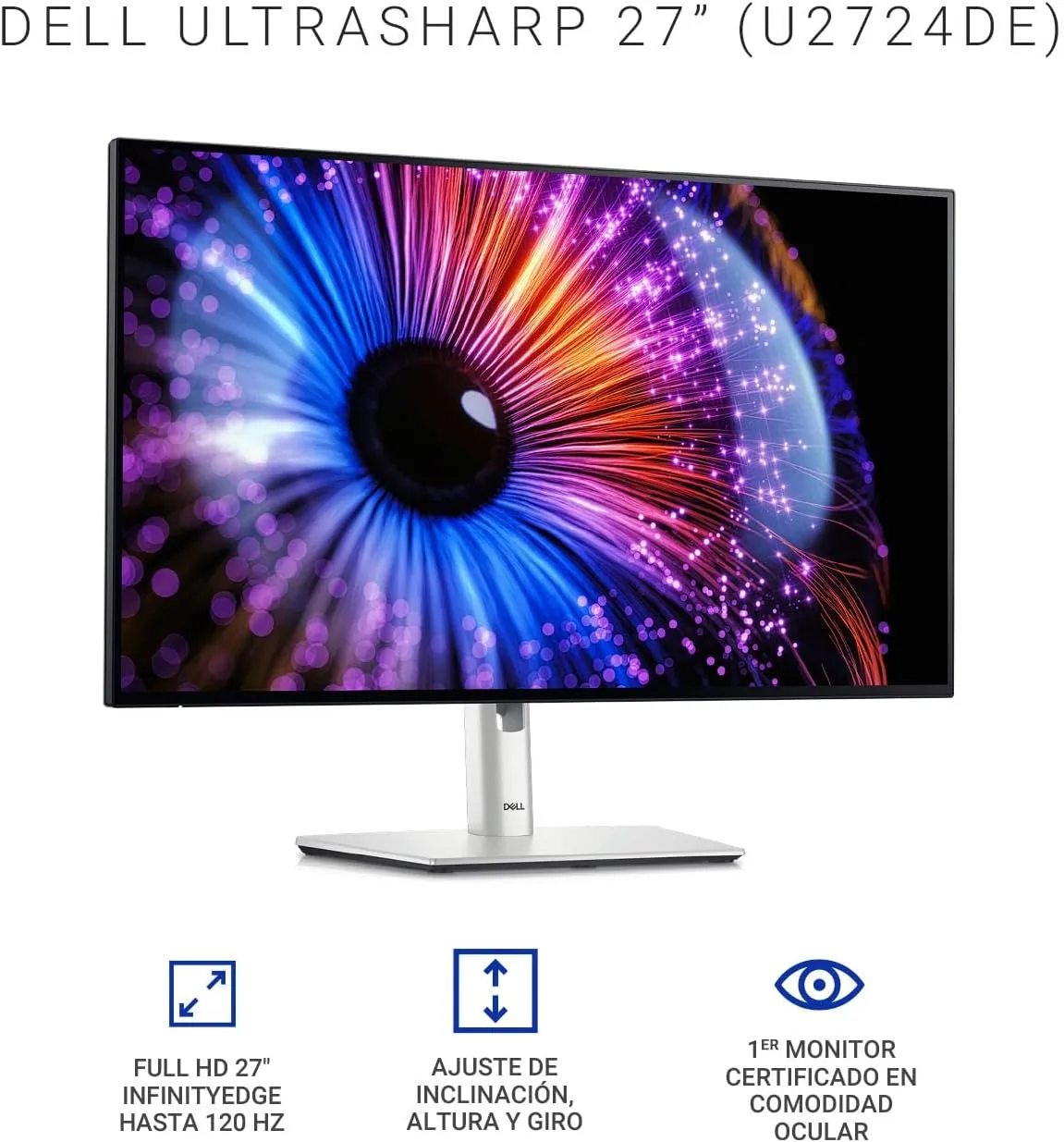 Dell UltraSharp U2724DE 27" Class WQHD LED Monitor - 16:9