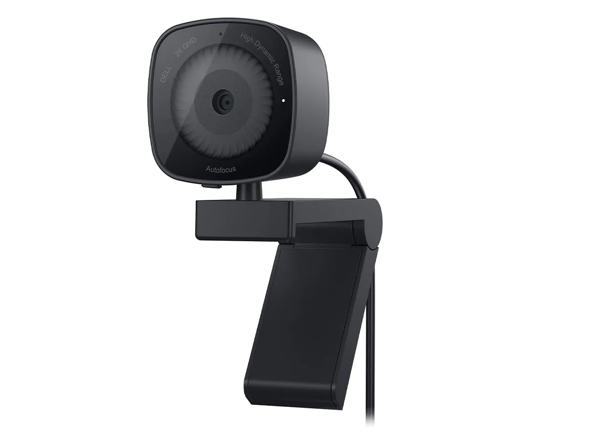 Dell WB3023 2K QHD Webcam with Sony Sensor, Noise-Reduction Mic