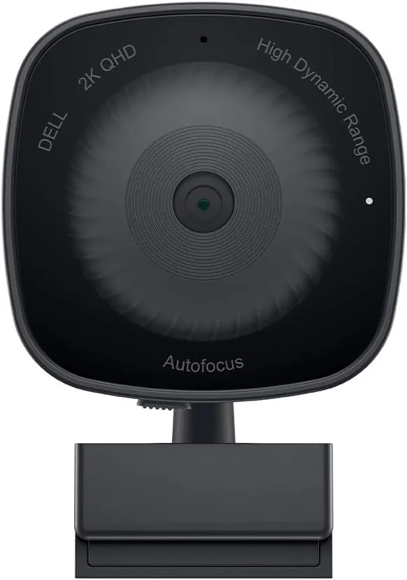 Dell WB3023 2K QHD Webcam with Sony Sensor, Noise-Reduction Mic