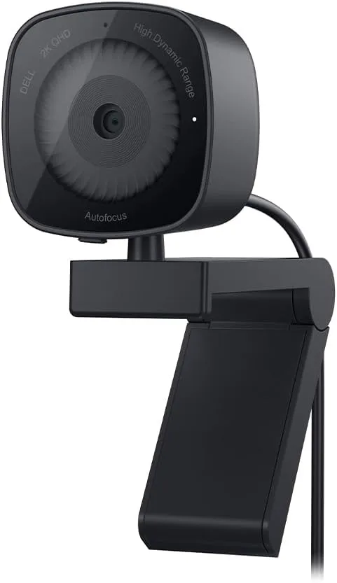 Dell WB3023 2K QHD Webcam with Sony Sensor, Noise-Reduction Mic
