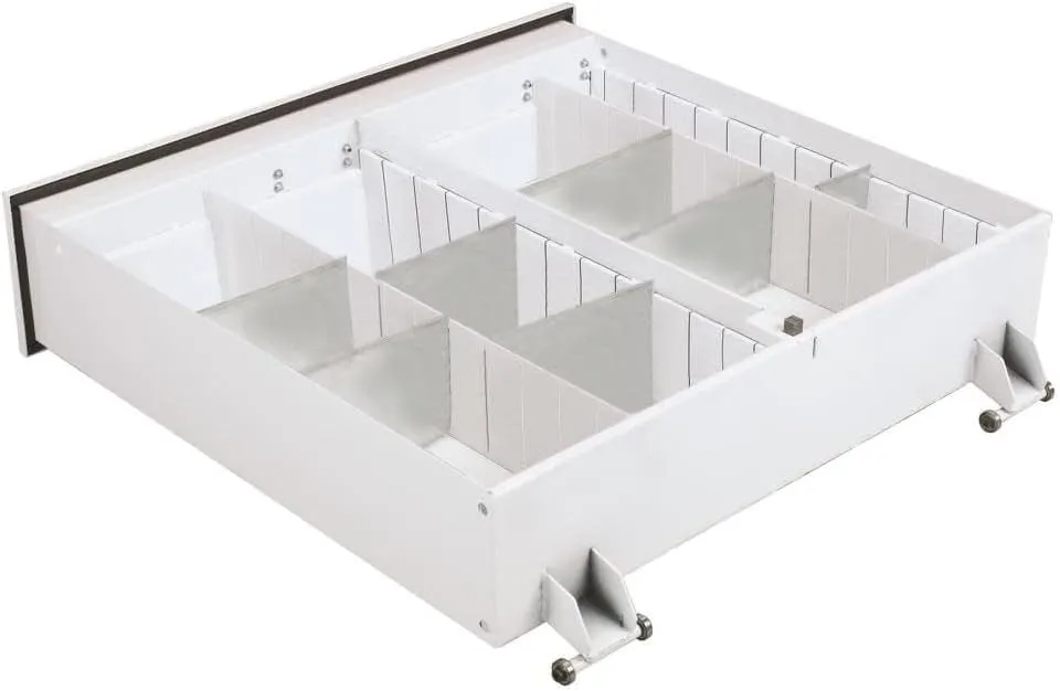 Delta 668980 Jobox 48" x 48" x 13" Tall Storall Steel Compartment Drawer Unit
