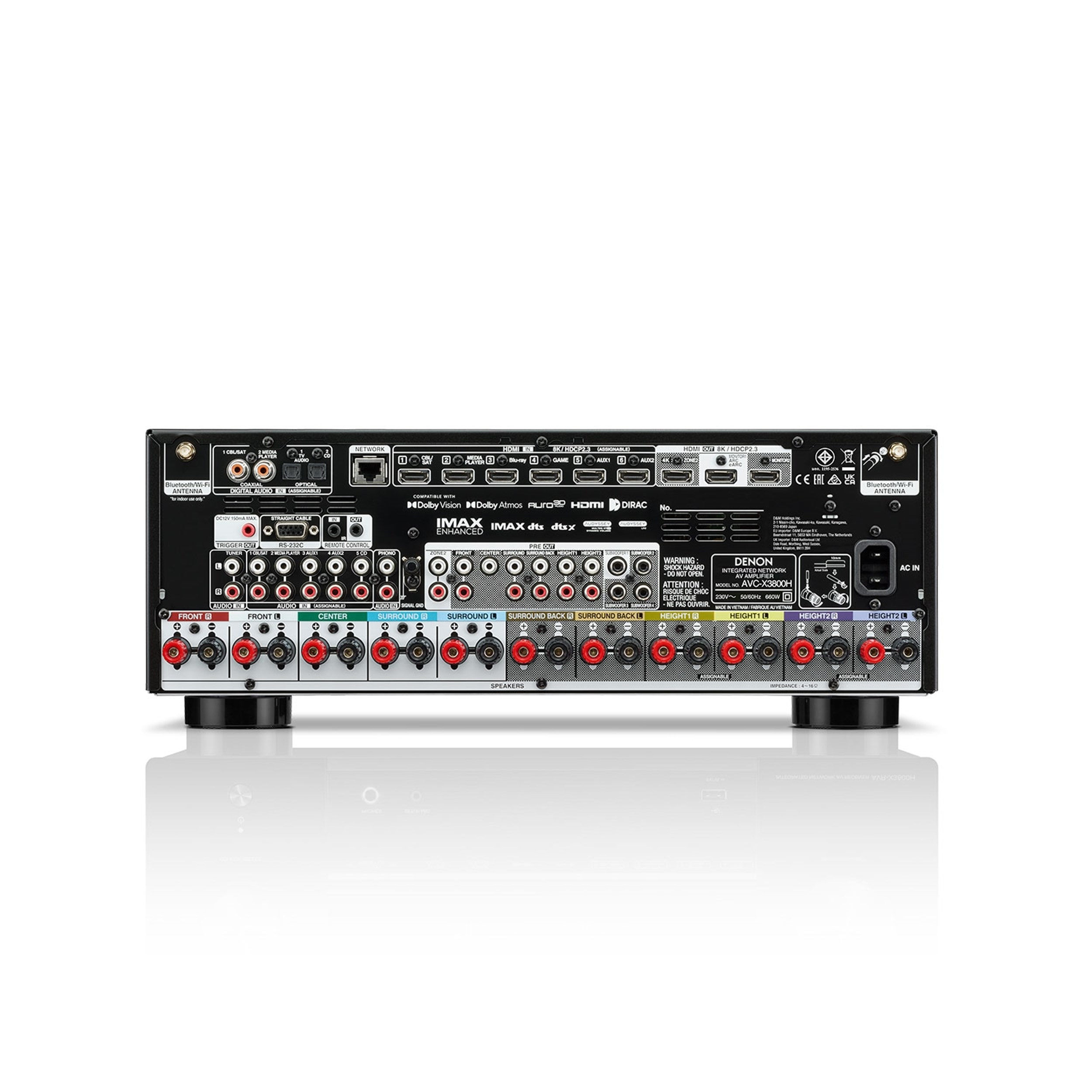 DENON X3800 Dolby Atmos Receiver