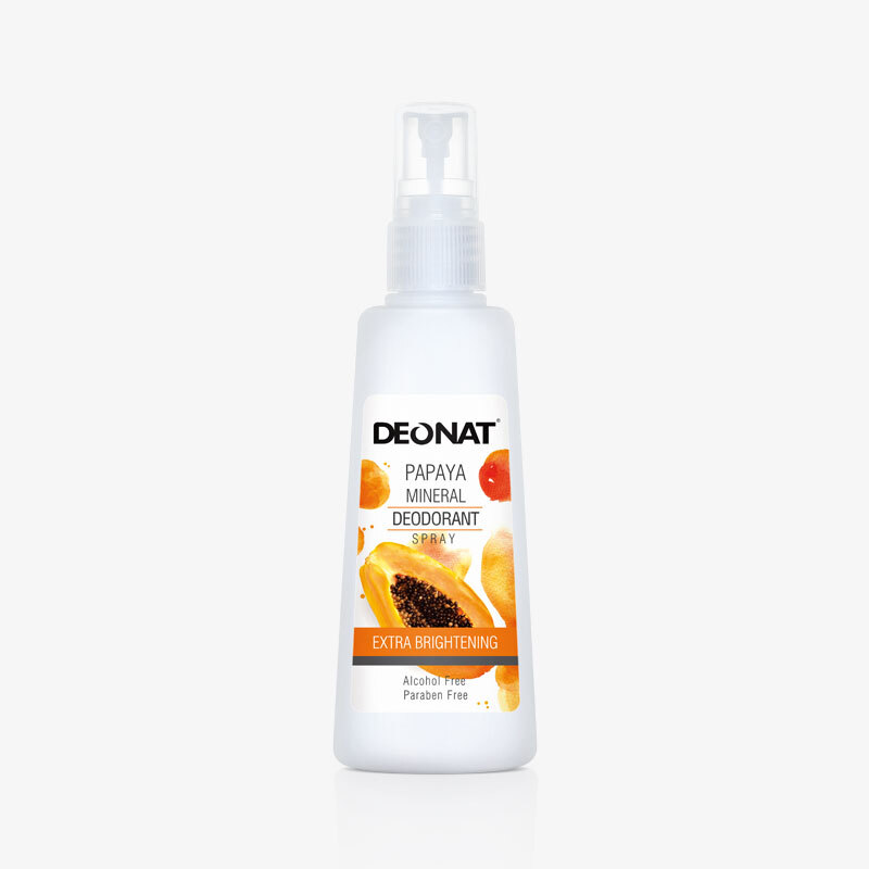 Deonat Papaya Mineral Deodorant Spray 100ml