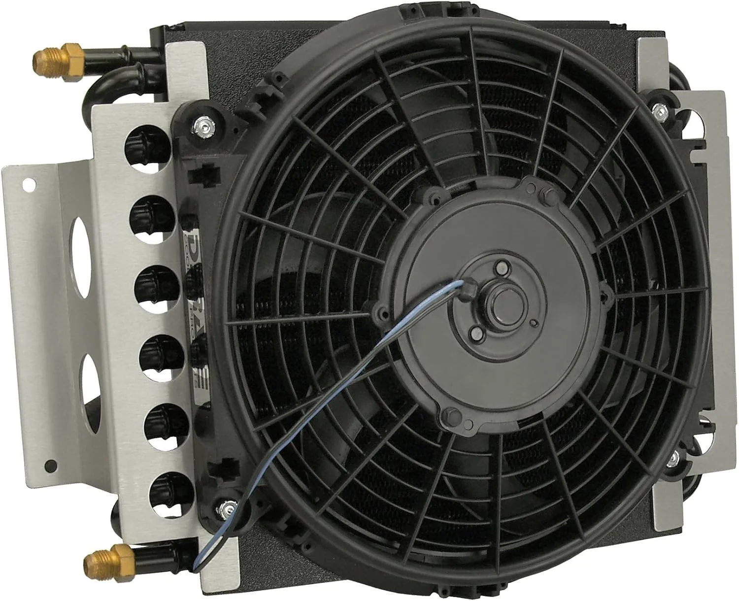 Derale 13900 Electra-Cool Remote Cooler, Black