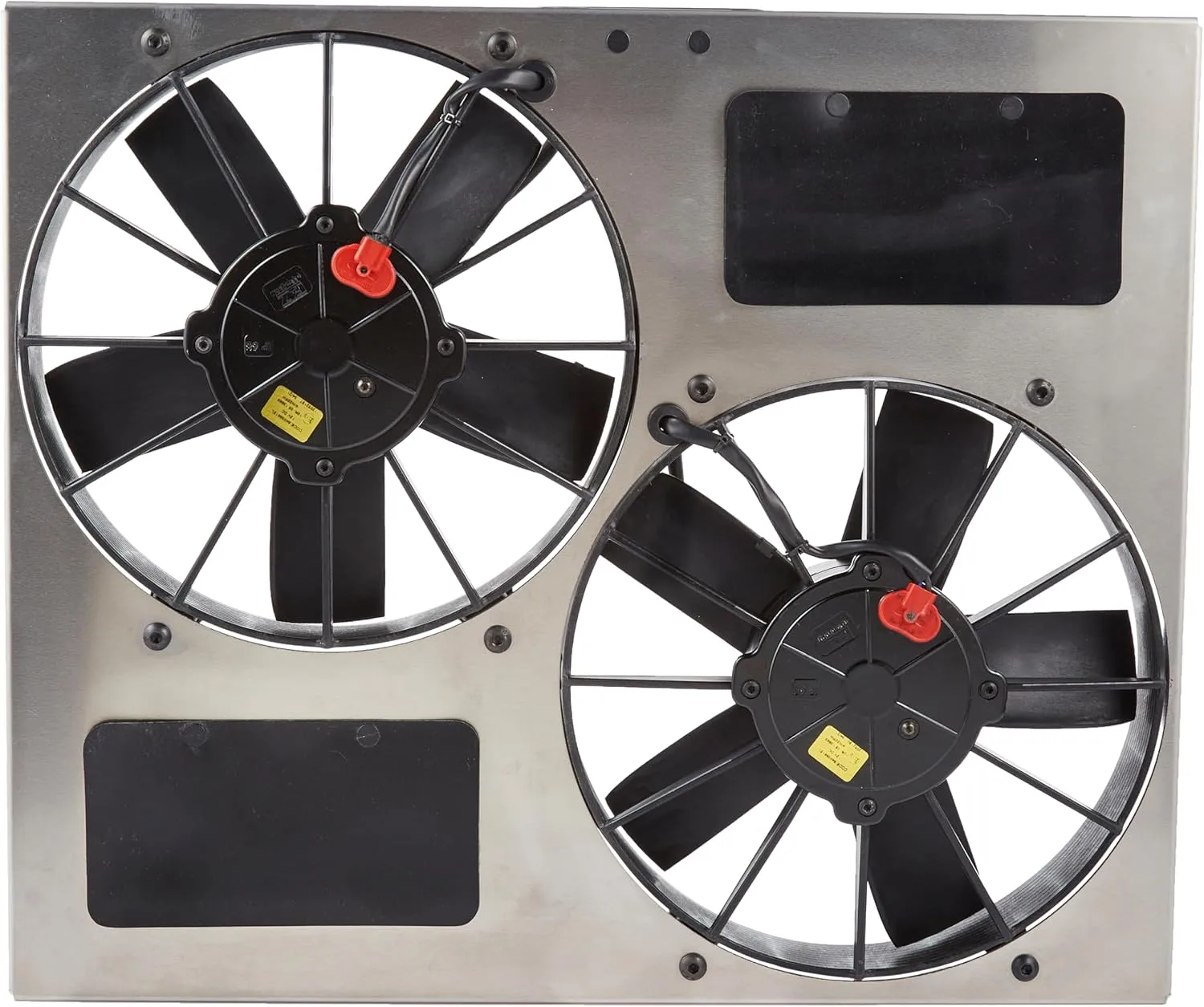Derale Performance 16830 Gray/Black High Output Dual Radiator Fan